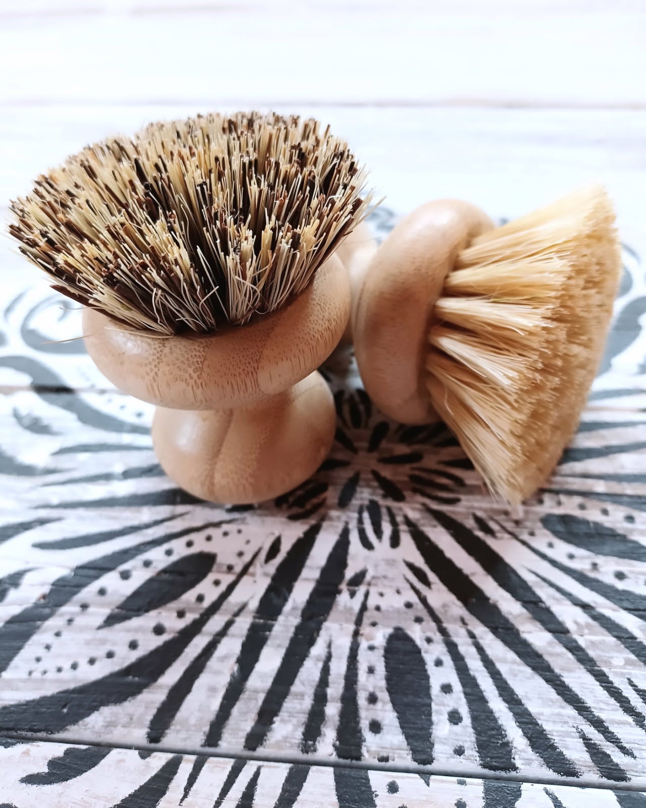 Agave & Bamboo Vegetable or Kitchen Scrub Brush