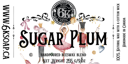 Handpoured Natural Wax Candles