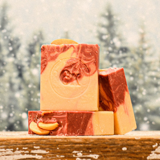 Cranberry Peach Artisan Soap