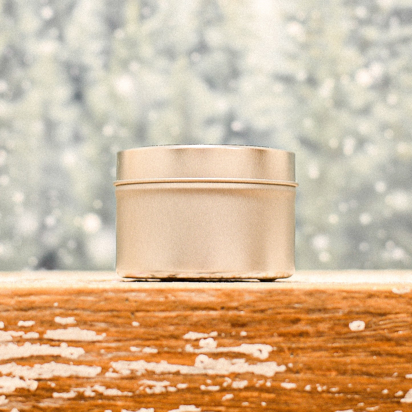 Small Tinned Handpoured Natural Wax Candles