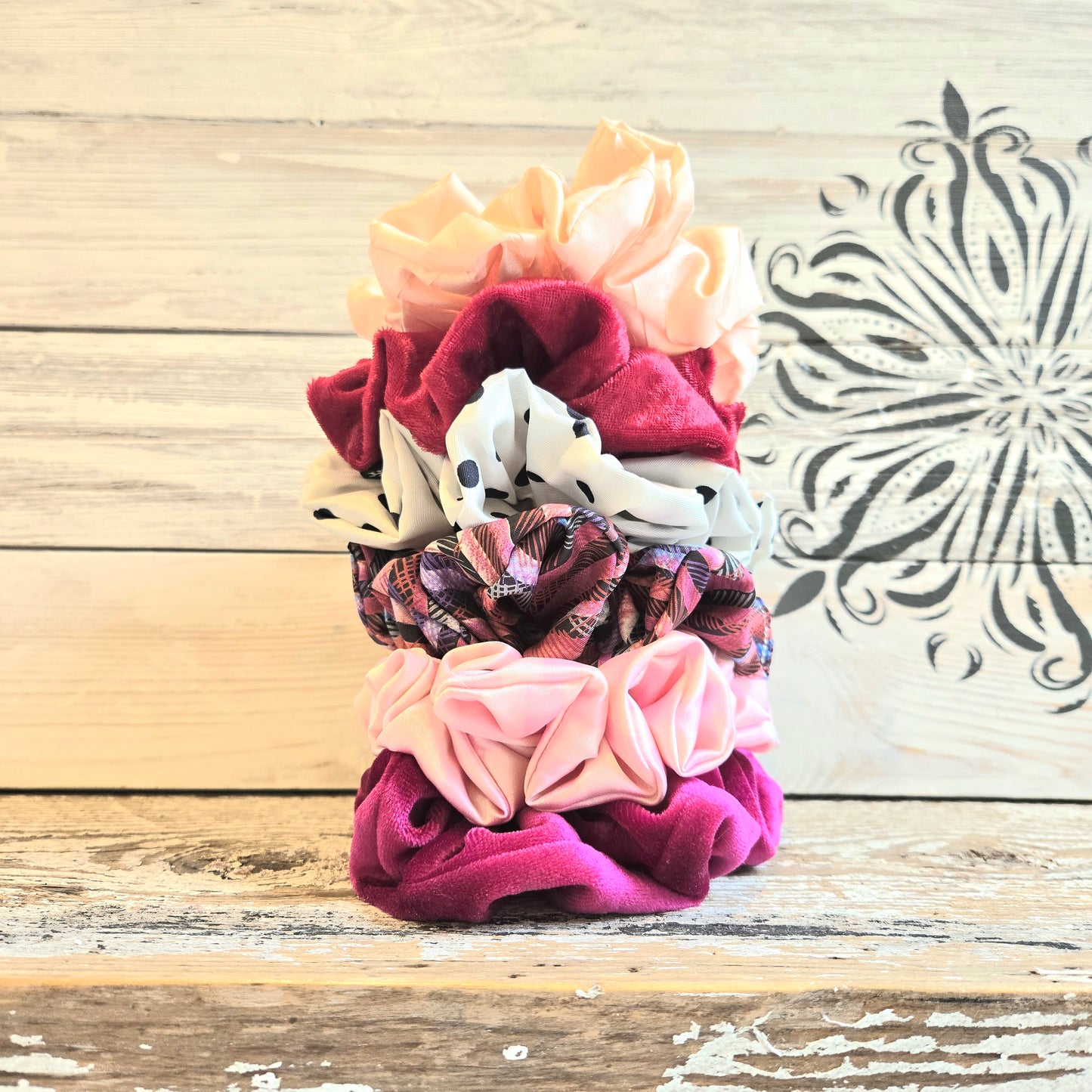 Chic Chicks Satin Hair Scrunchies