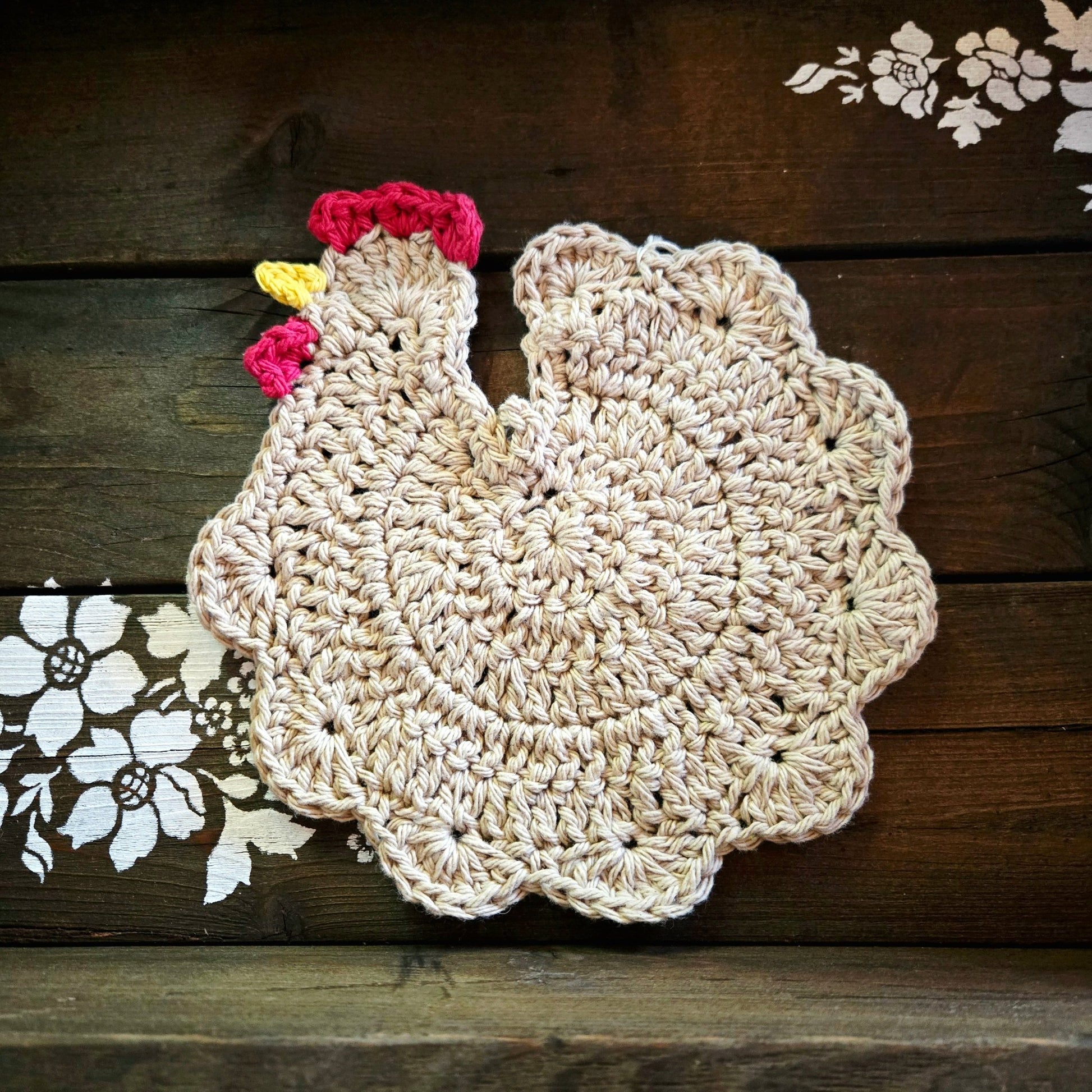 Chicken Dishcloth - 6K Trading Post