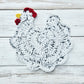 Chicken Dishcloth - 6K Trading Post