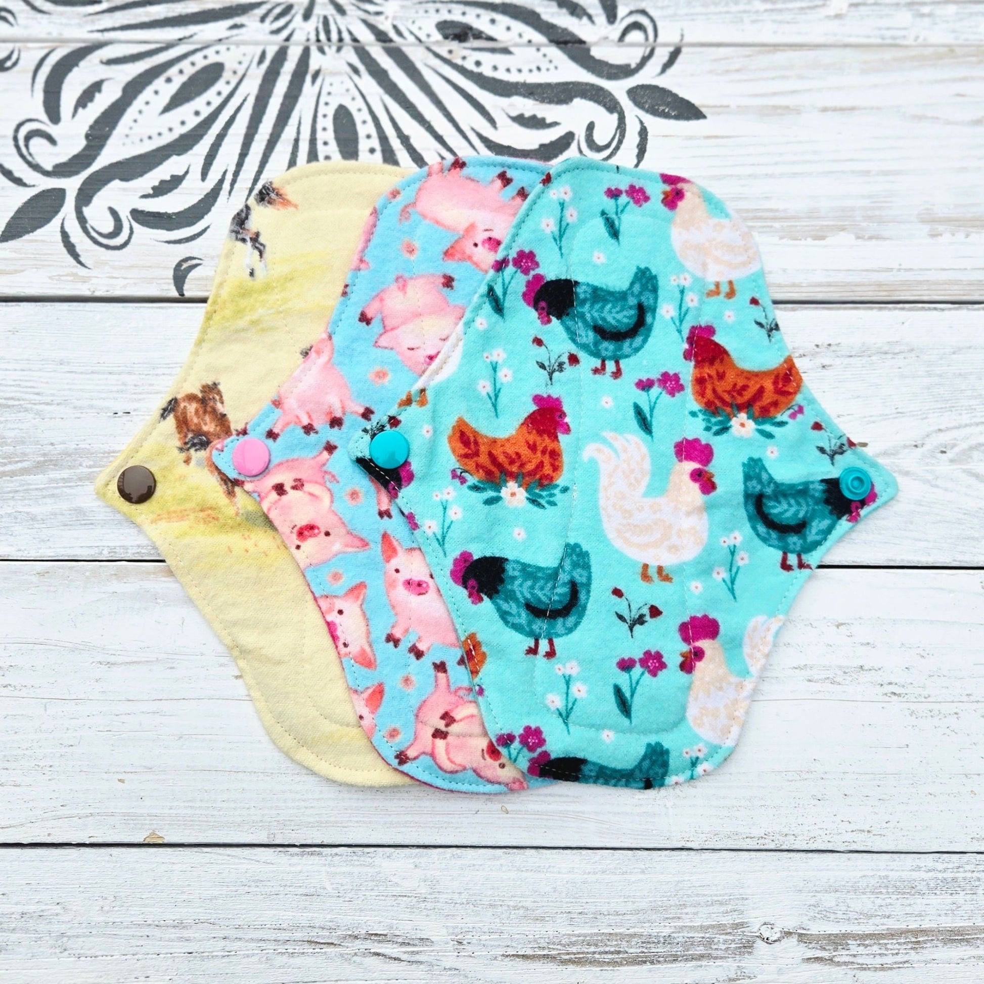 Ladies All Natural Cloth Pad Set - 6K Trading Post
