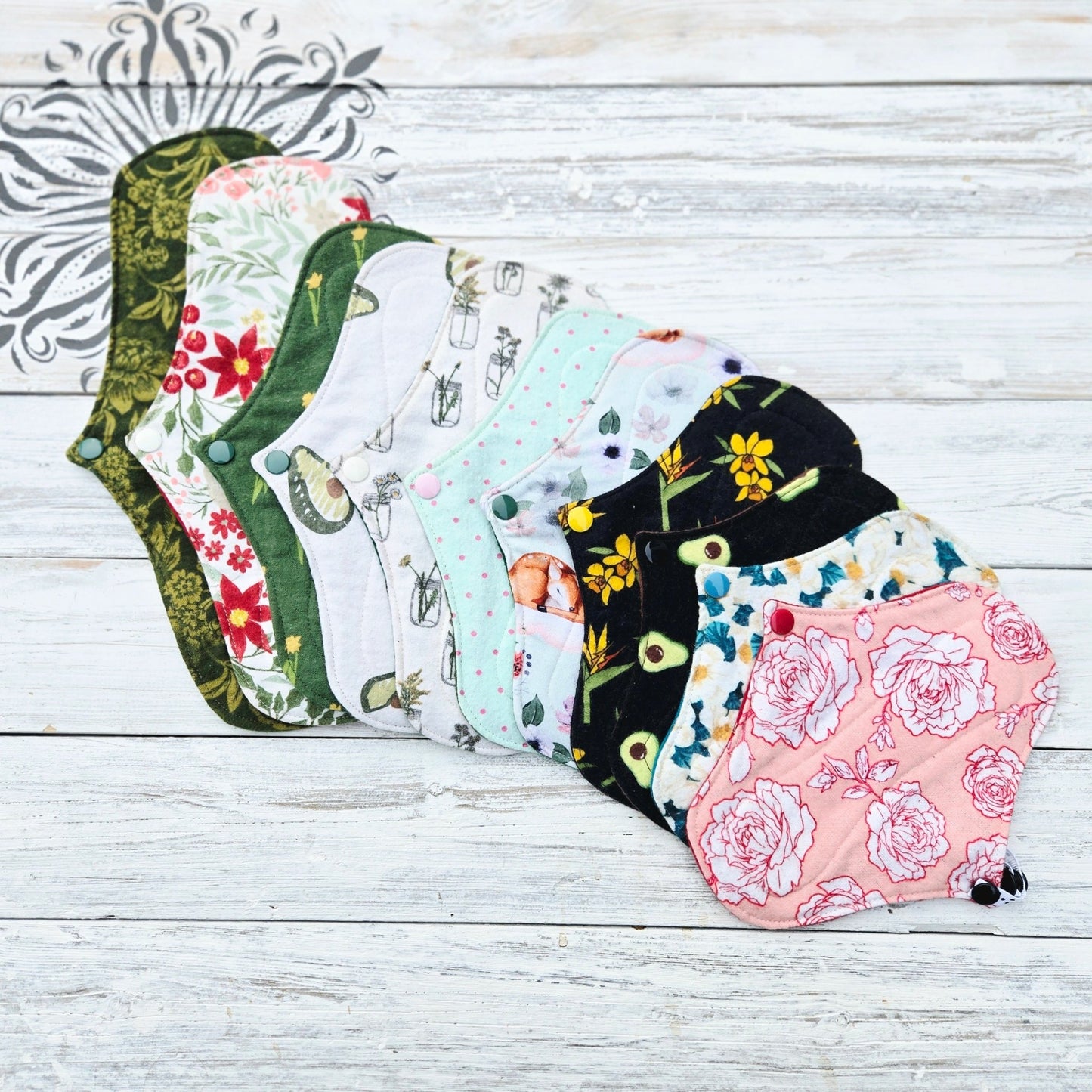 Ladies All Natural Cloth Pad Set - 6K Trading Post