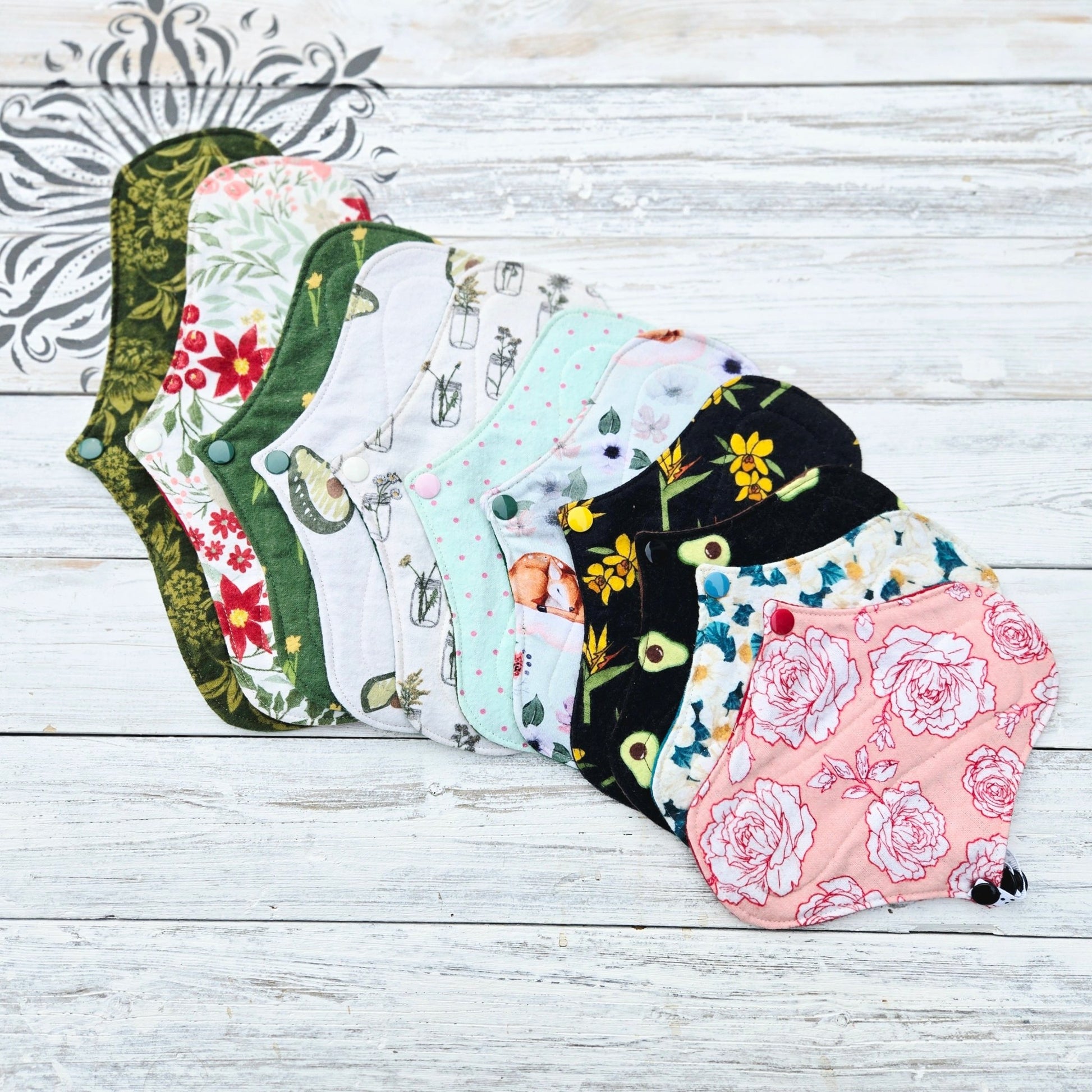 Ladies All Natural Cloth Pad Set - 6K Trading Post