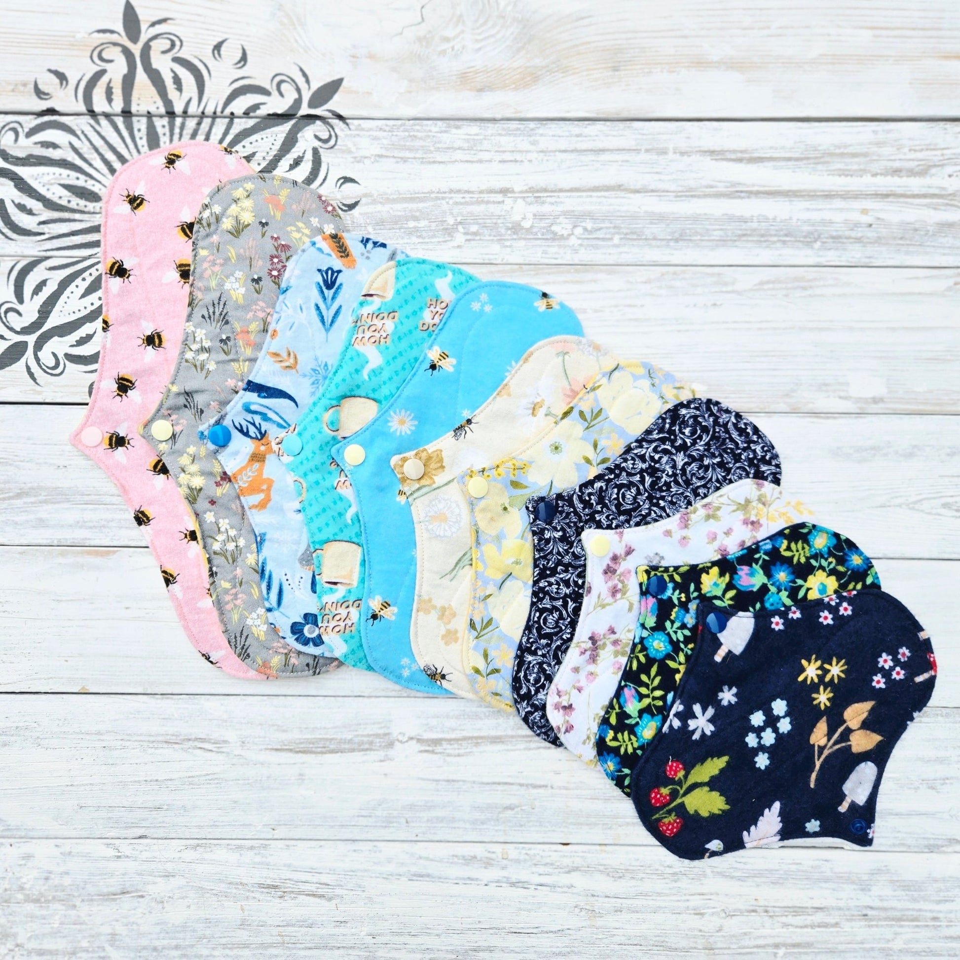 Ladies All Natural Cloth Pad Set - 6K Trading Post