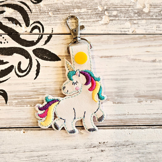 Key Chain Snap Tab Charm