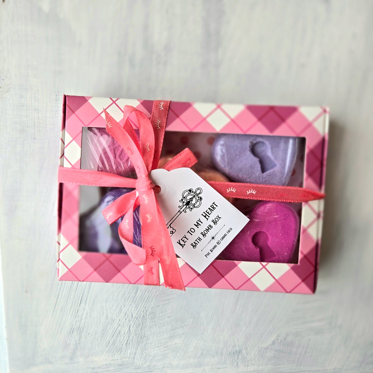 Key to My Heart Bath Bomb Boxed Set