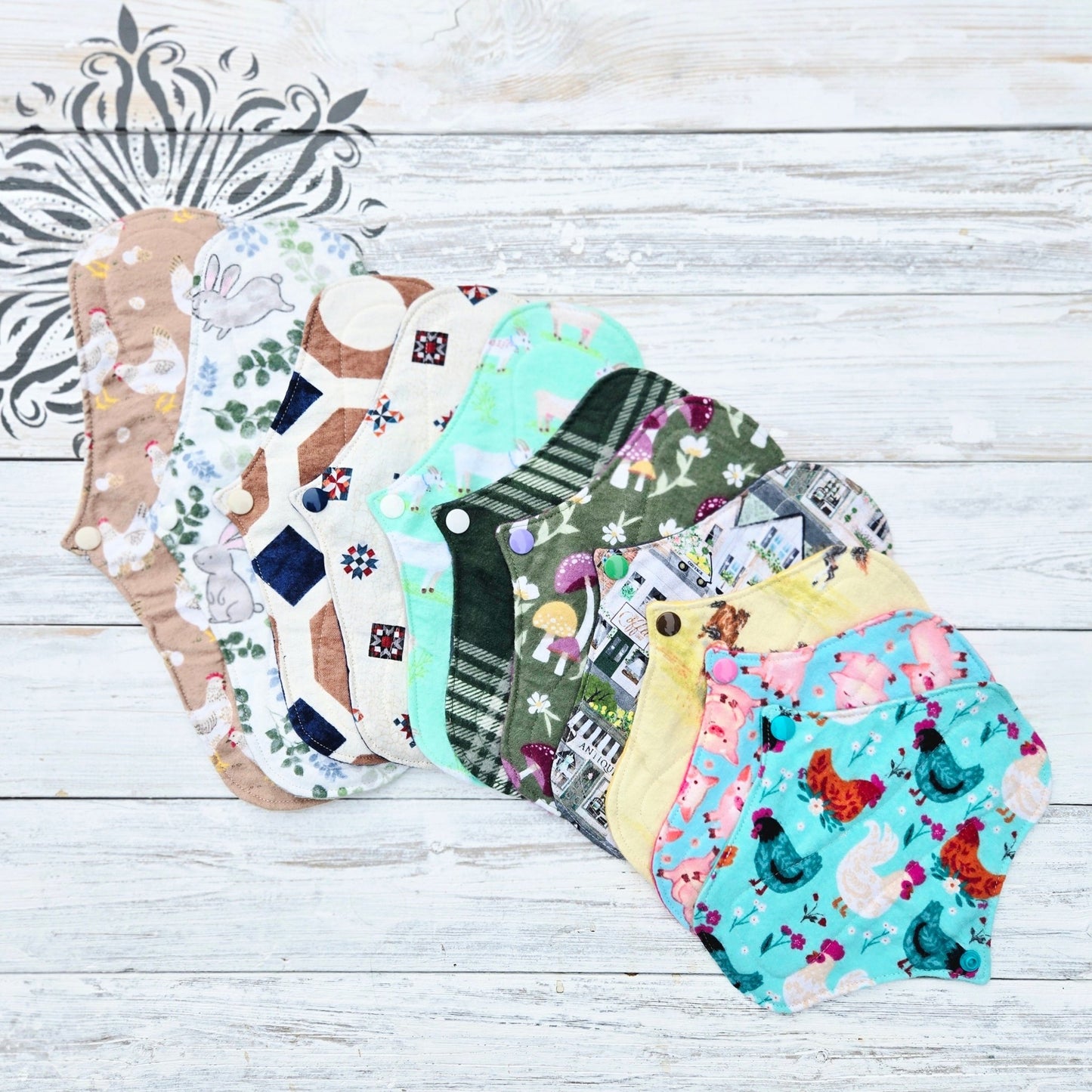 Ladies All Natural Cloth Pad Set - 6K Trading Post