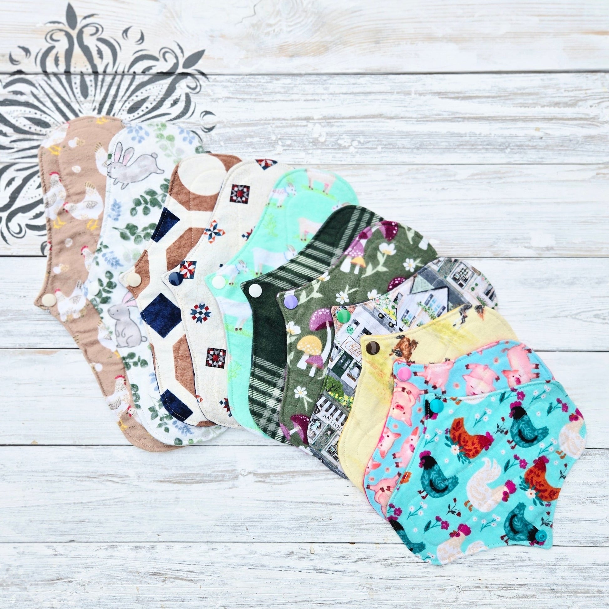 Ladies All Natural Cloth Pad Set - 6K Trading Post
