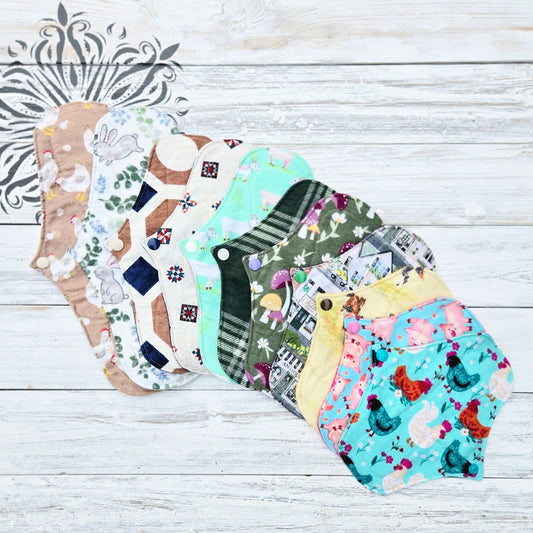 Ladies All Natural Cloth Pad Set - 6K Trading Post